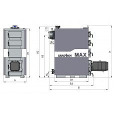 Пеллетный котел SAKOVICH Pellet MAX 150кВт