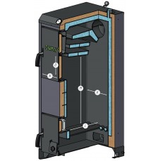 Твердотопливный котел STANDART PRO 26кВт