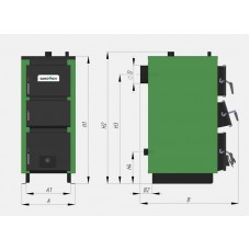 Распродажа остатков! Твердотопливный котел YANO 25 кВт